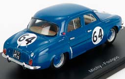 RENAULT DAUPHINE TEAM RENAULT COMPANY N64 12H SEBRING (1957) M.MICHY - M.FOULGOC, BLUETTE — фото 2