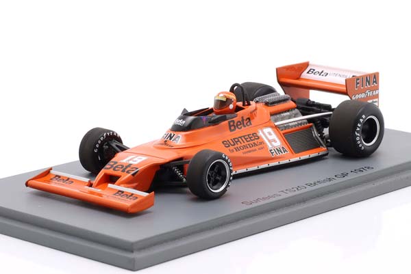 SURTEES TS20 #19 9TH BRITISH GP FORMULA 1 1978 VITTORIO BRAMBILLA / СУРТИС TS20 9 МЕСТО ГРАН-ПРИ ВЕЛИКОБРИТАНИИ ФОРМУЛА-1 ВИТТОРИО БРАМБИЛЛА