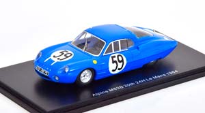 RENAULT ALPINE 63B NO 59 24H LE MANS 1964