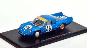 RENAULT ALPINE A210 NO 46 24H LE MANS 1967 — фото 1
