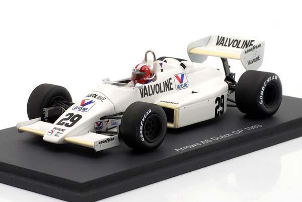 ARROWS A6 #29 8TH DUTCH GP FORMULA 1 1983 MARC SURER / ЭРРОУЗ A6 8 МЕСТО ДУТЧ ГРАН-ПРИ ФОРМУЛА-1 МАРК СУРЕР