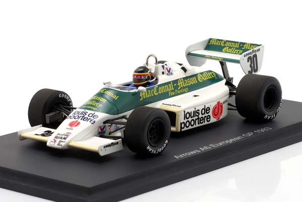 ARROWS A6 #30 EUROPEAN GP FORMULA 1 1983 THIERRY BOUTSEN / ЭРРОУЗ A6 ЕУРОПИН ГРАН-ПРИ ФОРМУЛА-1 ТИРРЙ БУТСЕН