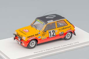 RENAULT 5 ALPINE №12 RALLY MONTE CARLO, FREQUELIN/DELAVAL (1978)