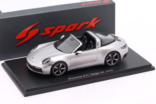 PORSCHE 911 (992) TARGA 4S YEAR OF CONSTRUCTION 2021 SILVER / ПОРШЕ 911 992 ТАРГА 4S СЕРЕБРИСТЫЙ — фото 3