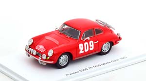 PORSCHE 356 B T5 1600 NO 209 RALLY MONTE CARLO 1962