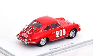 PORSCHE 356 B T5 1600 NO 209 RALLY MONTE CARLO 1962 — фото 2