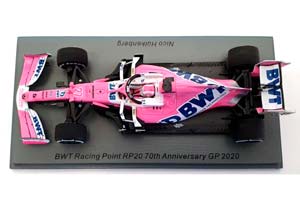 BWT RACING POINT RP20 #27 70TH ANNIVERSARY GP 2020 NICO HULKENBERG — фото 3