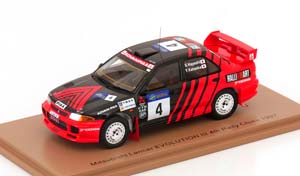 MITSUBISHI LANCER EVO 3 NO 4 RALLY CHINA 1997