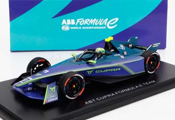 MAHINDRA FORMULA-E M9 ELECTRO TEAM ABT CUPRA N11 SEASON (2023-2024) LUCAS DI GRASSI, BLUE YELLOW