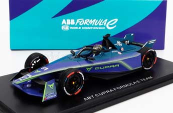 MAHINDRA FORMULA-E M9 ELECTRO TEAM ABT CUPRA N51 SEASON (2023-2024) NICO MULLER, BLUE YELLOW