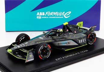 ERT FORMULA-E X24 TEAM ERT №3 SEASON (2023-2024) SERGIO SETTE CAMARA, GREY YELLOW