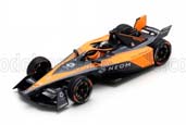 NISSAN FORMULA-E E-4ORCE 04 TEAM NEOM MCLAREN #8 SEASON (2023-2024) SAM BIRD, BLACK ORANGE