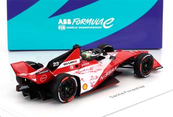 NISSAN FORMULA-E E-4ORCE 04 TEAM NISSAN #23 SEASON (2023-2024) SACHA FENESTRAZ, RED WHITE — фото 2