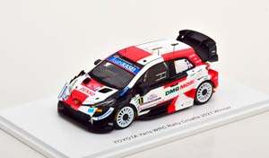 TOYOTA YARIS WRC WINNER RALLY CROATIA 2021