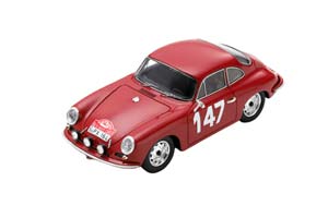 PORSCHE 356 B 2000 CARRERA 2 GS-GT #147 RALLY MONTE CARLO 1964 R.BUCHET/M.GAUVIN