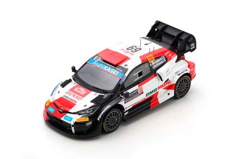 TOYOTA YARIS GR RALLY1 TEAM TOYOTA GAZOO RACING WRT #69 4-Й RALLY MONTECARLO (2022) K.ROVANPERA - J.HALTTUNEN