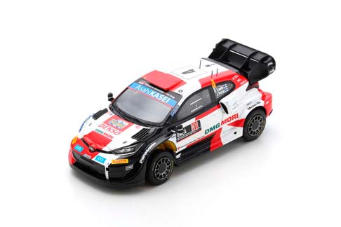 TOYOTA YARIS GR RALLY1 TEAM TOYOTA GAZOO RACING WRT N4 3RD RALLY SWEDEN (2022) E.LAPPI - J.FERM, WHITE BLACK RED