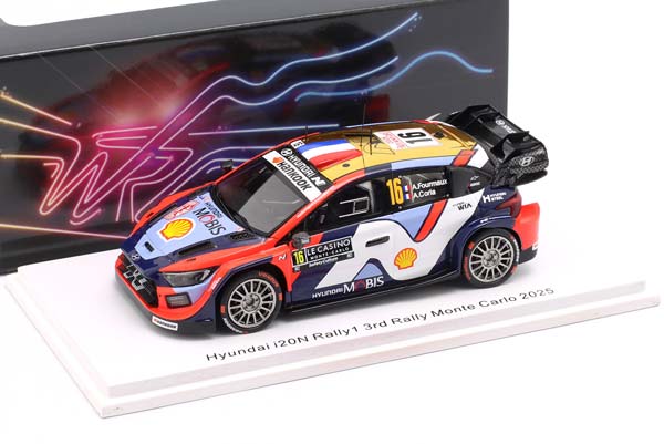 HYUNDAI I20 N RALLY1 #16 3RD RALLYE MONTE CARLO 2025 FOURMAUX, CORIA / ХЕНДЭ I20 RALLY1 3 МЕСТО РАЛЛИ МОНТЕ-КАРЛО ФУРМАУКС КОРИА — фото 3