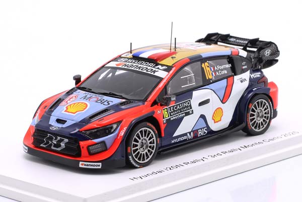 HYUNDAI I20 N RALLY1 #16 3RD RALLYE MONTE CARLO 2025 FOURMAUX, CORIA / ХЕНДЭ I20 RALLY1 3 МЕСТО РАЛЛИ МОНТЕ-КАРЛО ФУРМАУКС КОРИА — фото 1