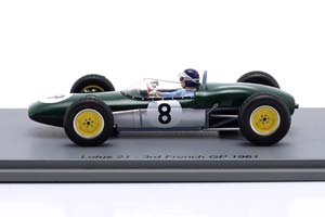 LOTUS 21 #8 3RD FRENCH GP FORMULA 1 1961 JIM CLARK / ЛОТУС 21 3 МЕСТО ФРЕНЧ ГРАН-ПРИ ФОРМУЛА-1 ДЖИМ КЛАРК — фото 4