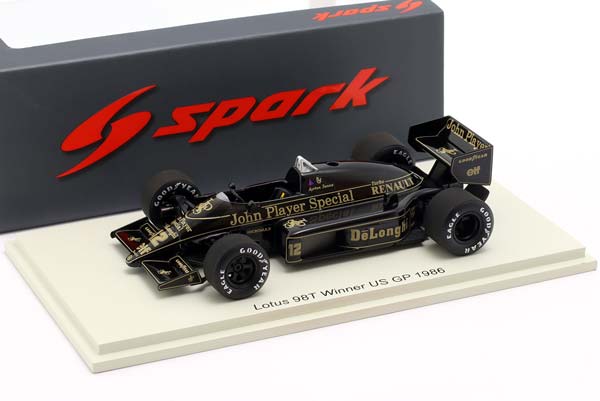 LOTUS 98T #12 WINNER USA GP FORMULA 1 1986 AYRTON SENNA / ЛОТУС 98T ПОБЕДИТЕЛЬ ГРАН-ПРИ США ФОРМУЛА-1 АЙРТОН СЕННА — фото 3