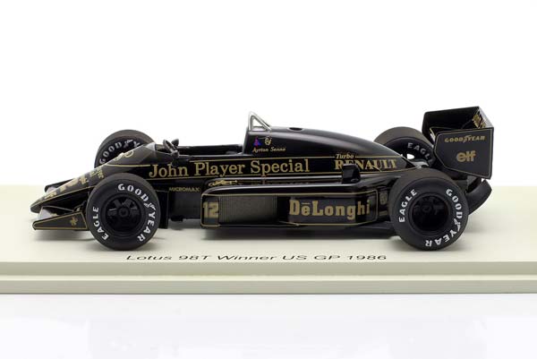 LOTUS 98T #12 WINNER USA GP FORMULA 1 1986 AYRTON SENNA / ЛОТУС 98T ПОБЕДИТЕЛЬ ГРАН-ПРИ США ФОРМУЛА-1 АЙРТОН СЕННА — фото 4