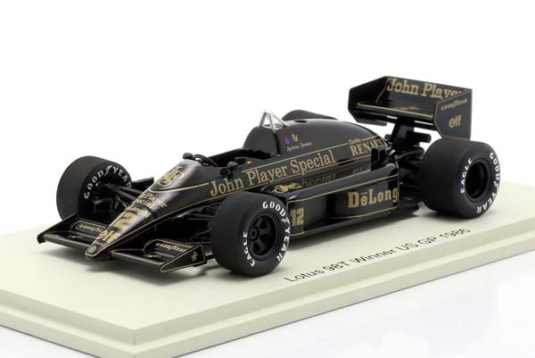 LOTUS 98T #12 WINNER USA GP FORMULA 1 1986 AYRTON SENNA / ЛОТУС 98T ПОБЕДИТЕЛЬ ГРАН-ПРИ США ФОРМУЛА-1 АЙРТОН СЕННА