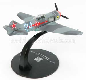 LAVOCHKIN LA-7 9TH GIAP GERMANY AIRPLANE 1945, MILITARY CAMOUFLAGE — фото 2