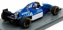 LIGIER F1 JS39B N25 FRENCH GP (1994) ERIC BERNARD, BLUE WHITE — фото 2