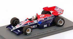 LIGIER JS23 GP GERMANY 1984 DE CESARIS / ЛИГИЕР JS23 ГРАН-ПРИ ГЕРМАНЙ АНДРИ ДЕ КЕСАРИС