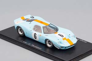 MIRAGE M1 WINNER 1000KM SPA-FRANCORCHAMPS 1967 BLUE/ORANGE — фото 3
