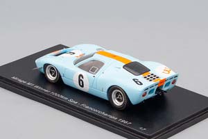 MIRAGE M1 WINNER 1000KM SPA-FRANCORCHAMPS 1967 BLUE/ORANGE — фото 4