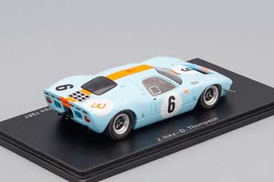MIRAGE M1 WINNER 1000KM SPA-FRANCORCHAMPS 1967 BLUE/ORANGE — фото 2
