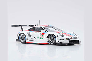 PORSCHE 911 RSR #94 24 ЧАСА LE MANS 2019 S. MULLER M. JAMINET D. OLSEN — фото 3