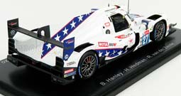 ORECA 07 GIBSON TEAM DRAGINSPEED USA N27 16TH 24H LE MANS (2020) B.HANLEY - H.HEDMAN - R.VAN DER ZANDE, WHITE BLUE — фото 2