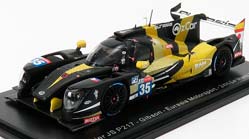 LIGIER JSP217 GIBSON TEAM INTER EURASIA MOTORSPORT N35 18TH 24H LE MANS (2020) N.FOSTER - R.MERHI - N.YAMANAKA, BLACK YELLOW — фото 1