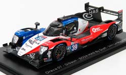 ORECA 07 GIBSON TEAM SO24-HAS BY GRAFF N 39 24H LE MANS (2020) J.ALLEN - V.CAPILLAIRE - C.MILESI, BLUE RED WHITE
