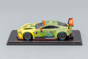 ASTON MARTIN VANTAGE AMR 4.5L TURBO V8 TEAM ASTON MARTIN RACING N95 24H LE MANS (2020) M.SORENSEN - N. THIIM - R.WESTBROOK, YELLOW — фото 5