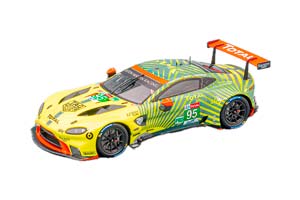 ASTON MARTIN VANTAGE AMR 4.5L TURBO V8 TEAM ASTON MARTIN RACING N95 24H LE MANS (2020) M.SORENSEN - N. THIIM - R.WESTBROOK, YELLOW