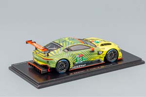 ASTON MARTIN VANTAGE AMR 4.5L TURBO V8 TEAM ASTON MARTIN RACING N95 24H LE MANS (2020) M.SORENSEN - N. THIIM - R.WESTBROOK, YELLOW — фото 2
