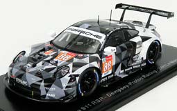 PORSCHE 911 991-2 RSR TEAM DEMPSEY PROTON RACING N88 24H LE MANS 2020 D.BASTIEN - A.DE LEENER - T.PREINING, GREY BLACK