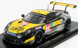 PORSCHE 911 991-2 RSR TEAM PROJECT 1 N89 24H LE MANS (2020) STEVE BROOKS - A.LASKARATOS - J.PIGUET, YELLOW BLACK