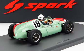 COOPER F1  T51 N 18 4TH MONACO GP (1960) T.BROOKS, GREEN RED — фото 2