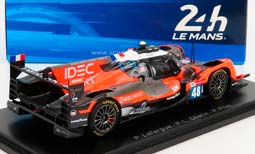 ORECA GIBSON 07 GK428 4.2L V8 TEAM IDEC SPORT N48 24H LE MANS 2021 P.LOUP CHATIN - P.LAFARGUE - P.PILET, BLACK GREY RED — фото 2