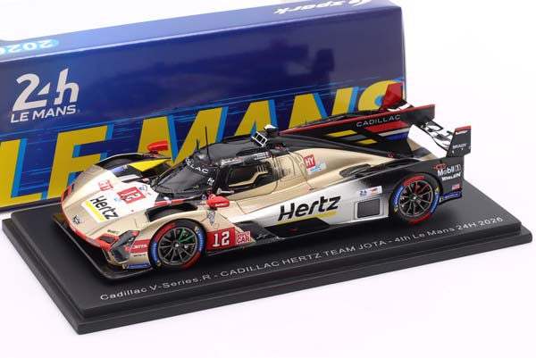 CADILLAC V-SERIES.R #12 4TH 24H LEMANS 2026 CADILLAC HERTZ TEAM JOTA / КАДИЛЛАК В-СЕРИЕС 4 МЕСТО 24 ЧАСА ЛЕ-МАН ХЕРЦ КОМАНДА JOTA — фото 3