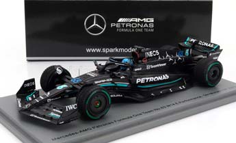 MERCEDES-BENZ GP F1 W14 TEAM MERCEDES-AMG PETRONAS FORMULA ONE #63 5TH MONACO GP (2023) GEORGE RUSSEL, MATT BLACK