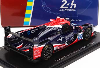 ORECA GIBSON 07 GK428 4.2L V8 TEAM UNITED AUTOSPORTS USA N22 24H LE MANS (2022) P.HANSON - F.ALBUQUERQUE - W.OWEN, BLACK RED — фото 2