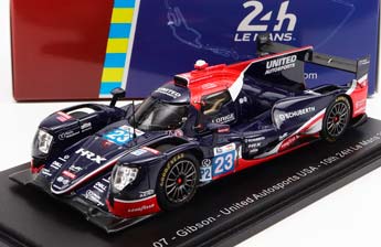 ORECA GIBSON 07 GK428 4.2L V8 TEAM UNITED AUTOSPORTS USA N23 24H LE MANS (2022) A.LYNN - O.JARVIS - J.PIERSON, BLACK RED