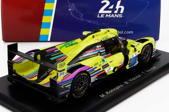 ORECA GIBSON 07 GK428 4.2L V8 TEAM ARC BRATISLAVA N44 24H LE MANS (2022) M.KONOPKA - B.VISCAAL - T.VAUTIER, YELLOW BLACK — фото 2