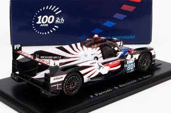 ORECA 07 GIBSON GK428 4.2L V8 TEAM AF CORSE #80 24H LE MANS 2023 B.BARNICOAT - N.NATO - F.PERRODO, WHITE BLACK — фото 2